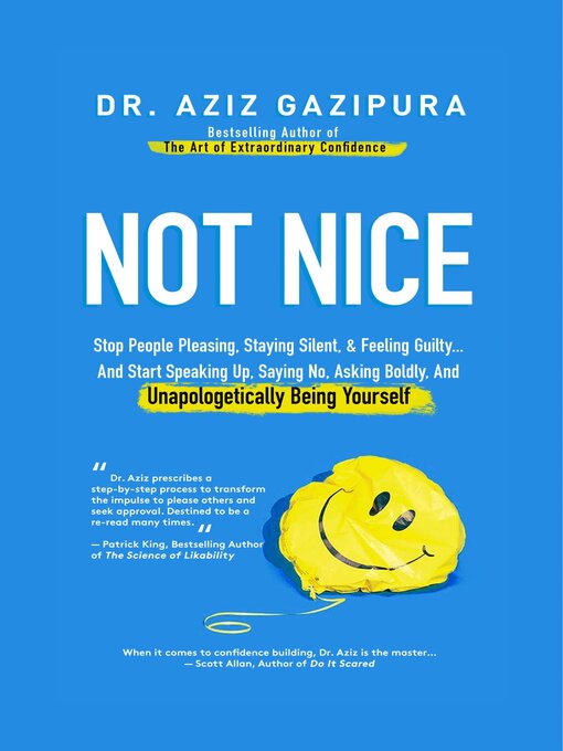 Title details for NOT NICE by DR. AZIZ GAZIPURA - Available